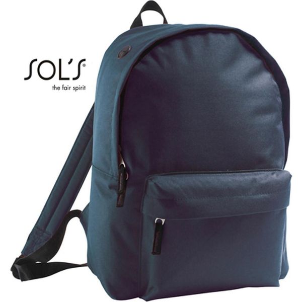 Sols Bags 70100 | Zaino Rider Backpack | 14 X 28 X 40 Cm - Colore: French Navy - Dimensioni: 14 X 28 X 40 Cm-image