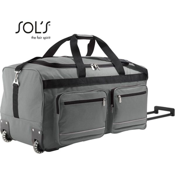 Sols Bags 71000 | Travelbag Voyager Trolley / Valigia | 67 X 34 X 33 Cm - Colore: Grafite - Dimensioni: 67 X 34 X 33 Cm-image