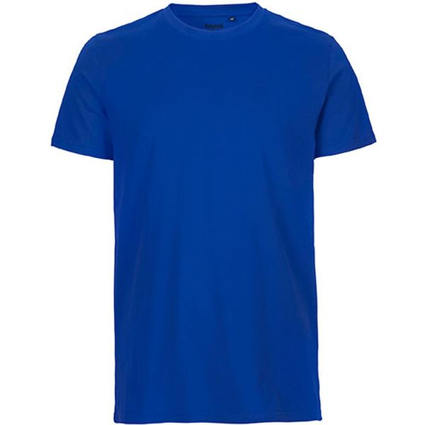 Neutral O61001 | Maglietta Uomo Aderente + Gots - Colore: Royal - Taglia: Xl-image