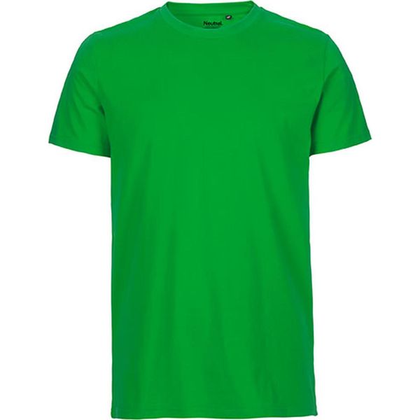 Neutral O61001 | Maglietta Aderente Da Uomo +Certificata Gots - Colore: Verde - Taglia: M-image