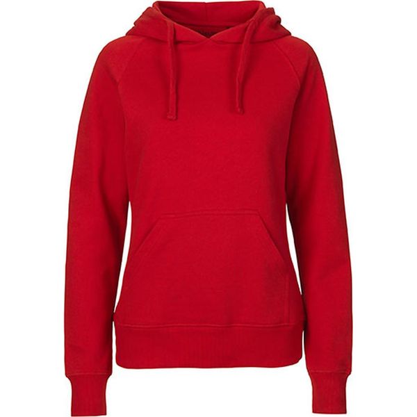 Neutral O83101 | Felpa Con Cappuccio Da Donna / Felpa Con Cappuccio / 100% Cotone Equosolidale - Colore: Rosso - Taglia: Xl-image