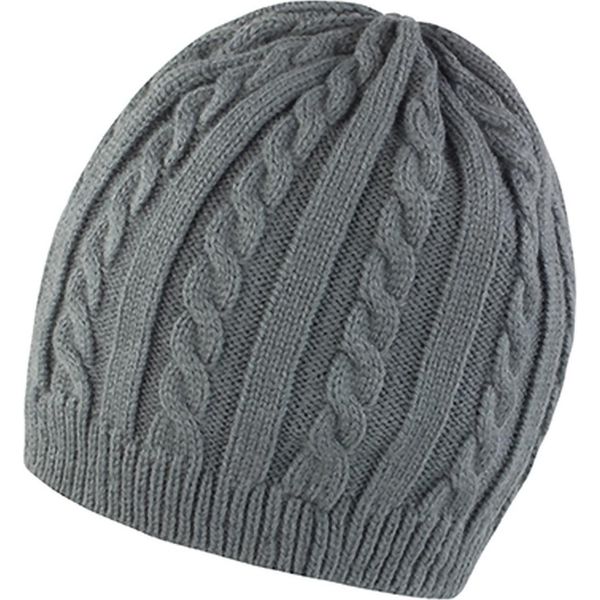Result Winter Essentials R370X | Mariner Knitted Hat Cappello Invernale - Colore: Grigio - Taglia: Unica-image