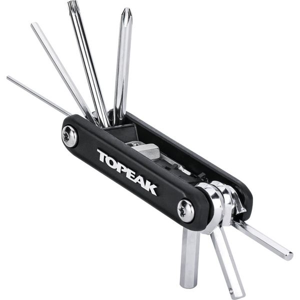 Topeak X-TOOL+, Utensile Per Riparazione Biciclette, 11 Funzioni, Multiutensile-image