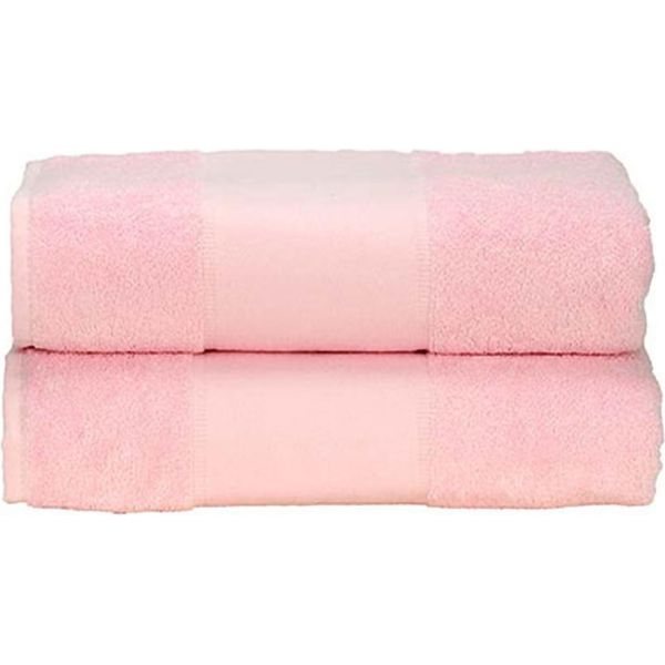 A&R 701.50 | Printme Asciugamano Da Bagno / 70 X 140 Cm - Colore: Rosa Chiaro - Dimensioni: 70 X 140 Cm-image