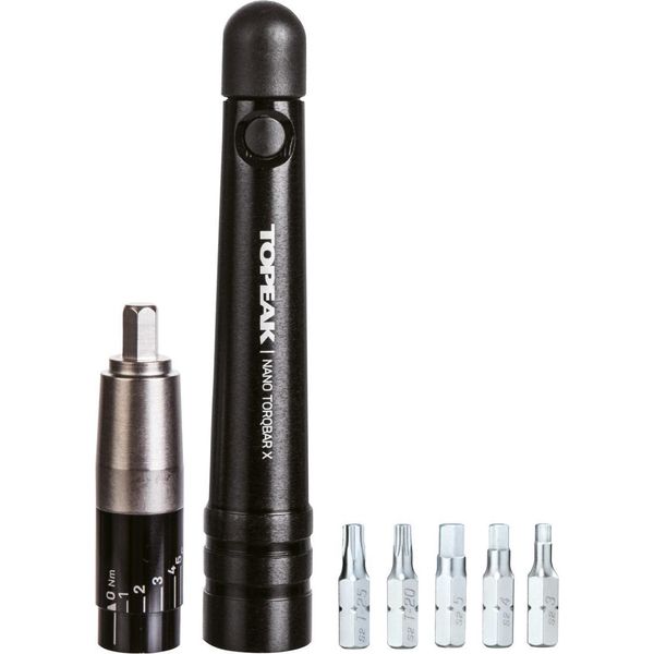 Topeak Nano Torqbar X Chiave Dinamometrica, Adulti Unisex, Nero, 15-image