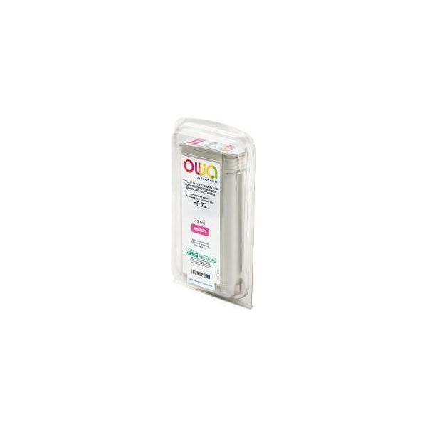 Inchiostro Owa Compatibile Con Hp 72 C9372A Magenta 130Ml-image
