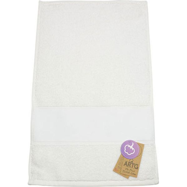 A&R AR053 | Asciugamano Hamamzz® Dalaman - 100 X 180 Cm - Colore: Bianco/Giallo Brillante - Dimensioni: 100 X 180 Cm-image