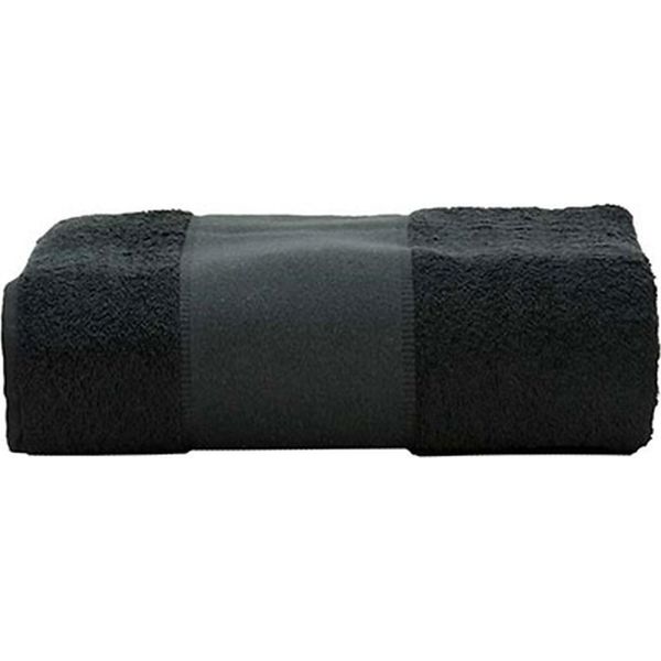 A&R AR077 | Print-Me® Big Towel - Asciugamano Da Bagno - 100 X 210 Cm - Colore: Nero - Dimensioni: 100 X 210 Cm-image