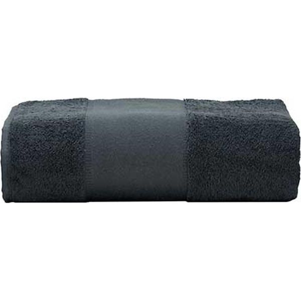 A&R AR077 | Print-Me® Big Towel - Asciugamano Da Bagno - 100 X 210 Cm - Colore: Grafite - Dimensioni: 100 X 210 Cm-image