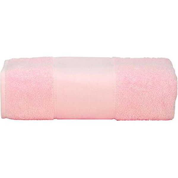A&R AR077 | Print-Me® Big Towel - Asciugamano Da Bagno - 100 X 210 Cm - Colore: Rosa Chiaro - Dimensioni: 100 X 210 Cm-image