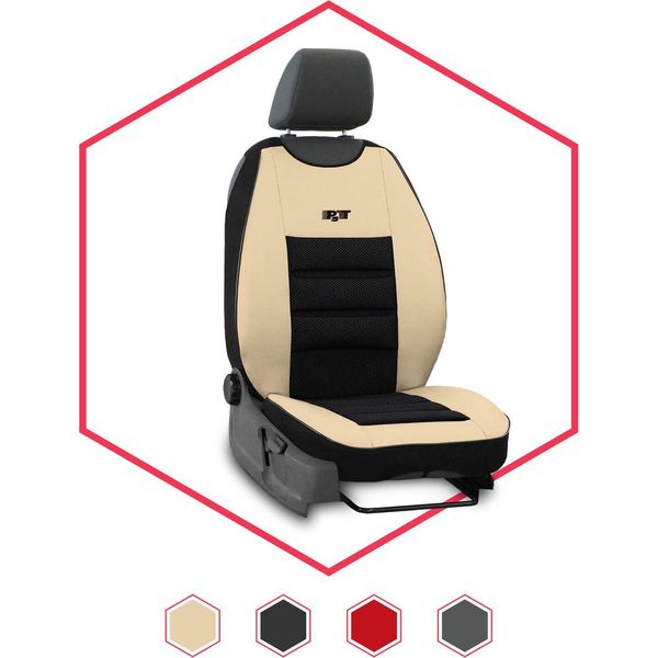 Coprisedile Auto Coprisedile Universale Per Peugeot Rosso Tappetino Impermeabile Per Sedili-image