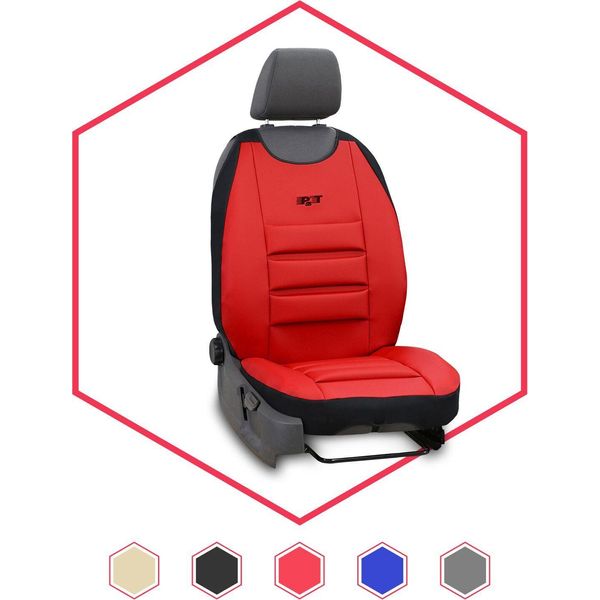 Coprisedili Auto Coprisedili Universali Tappetino Per Hyundai Getz Rosso-image