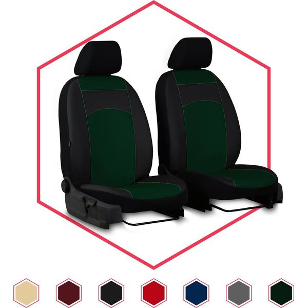 Coprisedili Auto Coprisedili Universali Per Opel Movano Iii Verde 1+1 Bus-image
