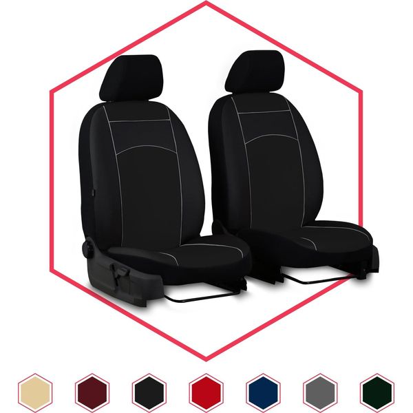 Coprisedili Auto Coprisedili Universali Per Iveco Daily Ii Nero 1+1 Bus-image