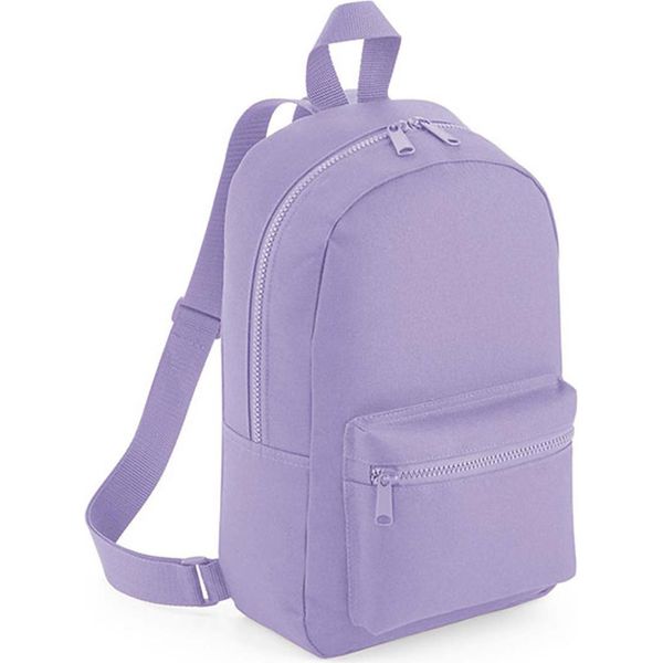 Bagbase BG153 | Mini Essential Fashion Backpack / 23 X 35 X 12 Cm - Colore: Lavanda - Dimensioni: 23 X 35 X 12 Cm-image