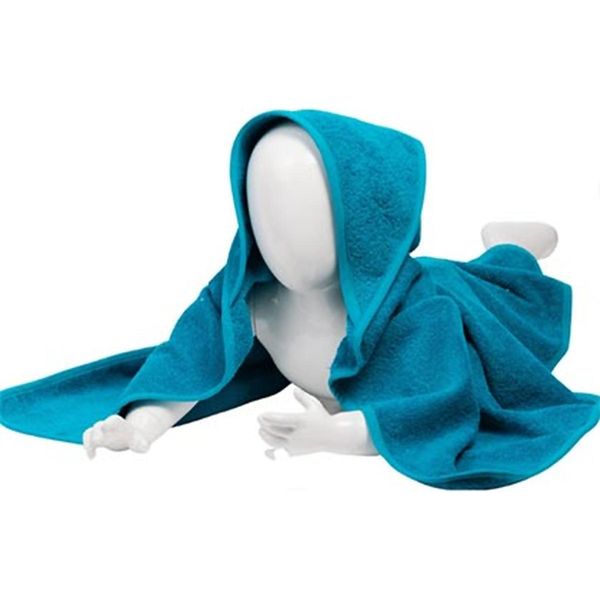 A&R 032.50 | Asciugamano Con Cappuccio Per Bambini / 75 X 75 Cm - Farbe: Blu Profondo/Blu Profondo/Blu Profondo - GrößE: 75 X 75 Cm-image