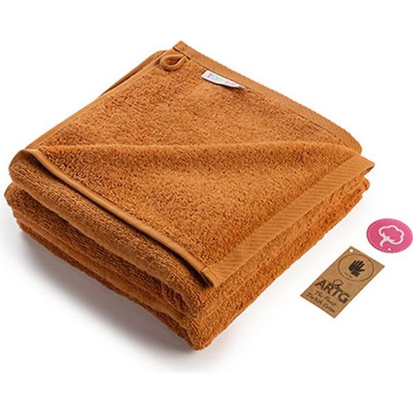 A&R 003.50 | Asciugamano Moda / 50 X 100 Cm - Colore: Terra - Dimensioni: 50 X 100 Cm-image