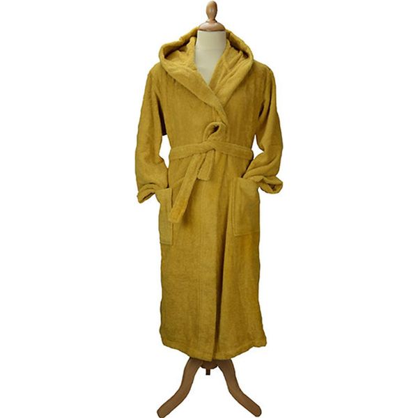 A&R 026.50 | Accappatoio Da Uomo Con Cappuccio Accappatoio Con Cappuccio - Colore: Senape - Taglia: 3XL-image