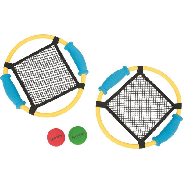 Set Spordas Springrackets - 6 Racchette E 6 Palline Per Un Divertimento Attivo-image