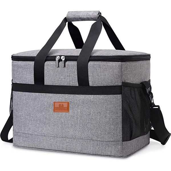 Borsa Frigo Portatile Intirilife Con Un Volume Di 33 Litri - Per Il Trasporto Di Bevande E Cibi Caldi O Freddi Borsa Pranzo Borsa Termica Borsa Isolante-image