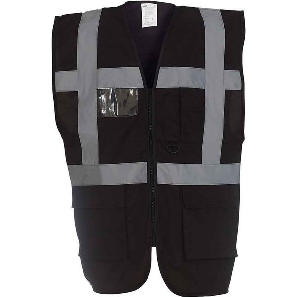 Yoko - Gilet "Executive"" Per Uomo/Donna Unisex PC5507 (L) (Nero)"-image
