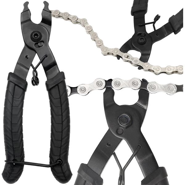 Attrezzo Per Catene Pinze Per Catene 2 In 1 Apri E Chiudi Catene Per Biciclette Riparazione Catene Per Moto Catene Tecniche 24276-image