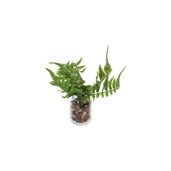 Pianta Artificiale Countryfield Pteropsida In Vaso 19 Cm Verde Assortito | 2 Pz-image