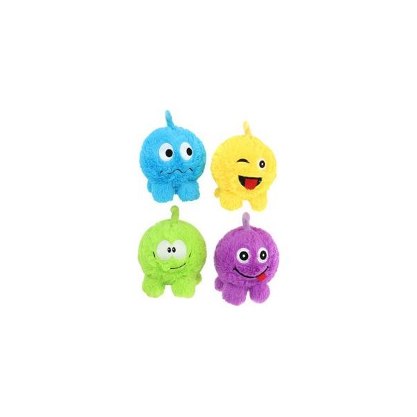 Palla Di Peluche Rimbalzante Amico Peloso 23 Cm Assortiti | 4 Pezzi-image