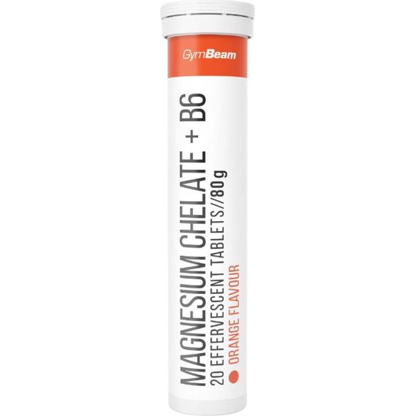 Gymbeam | Chelato Di Magnesio + B6 Arancione-image