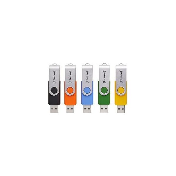 Intenso Usb Stick Office Line 64GB Usb 3.2 Gen 1X1 Multipack-image