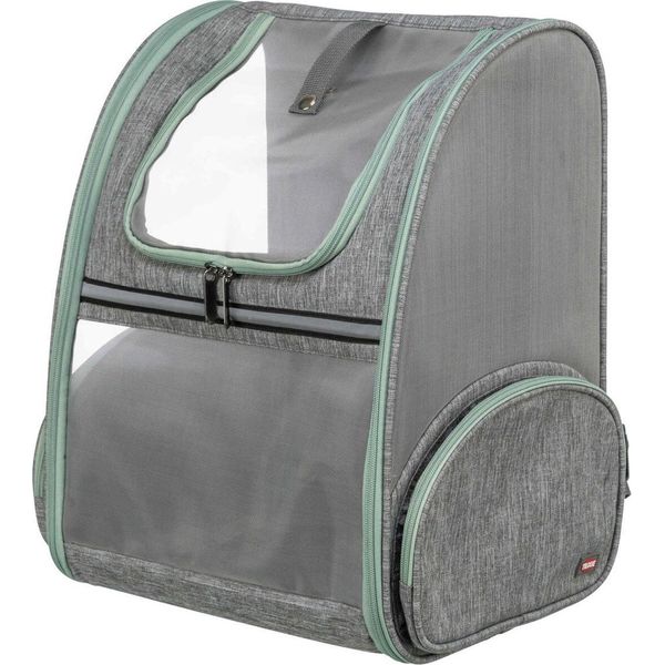 Zaino Da Trasporto Trixie Chloe, 39 X 43 X 27 Cm, Fino A 8 Kg, Grigio Chiaro-image
