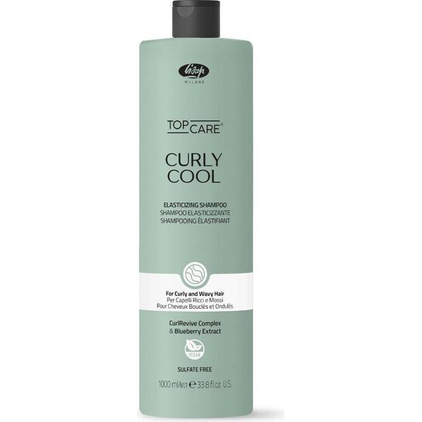 Lisap Top Care Curly Cool Shampoo Elasticizzante 1000Ml-image
