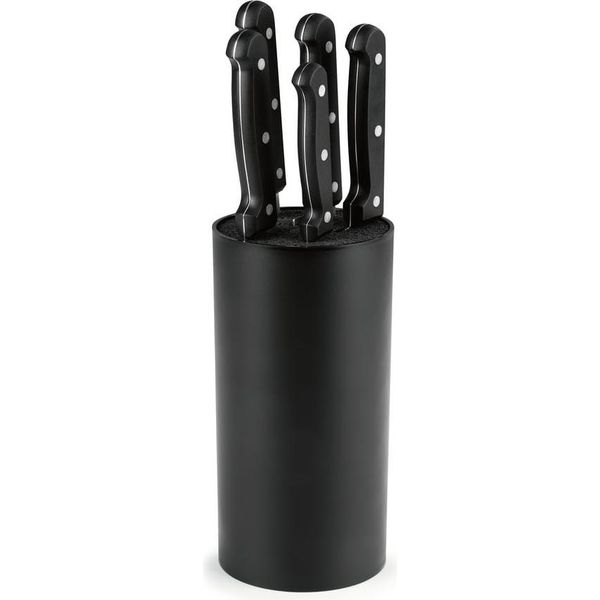 Set Di Coltelli Gourmetmaxx Con Ceppo Portacoltelli, 6 Pezzi.-image