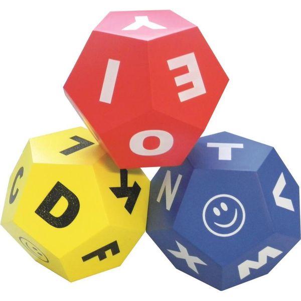 Set Di Cubi Didattici Sporda - Cubi Alfabetici Per Imparare E Giocare-image