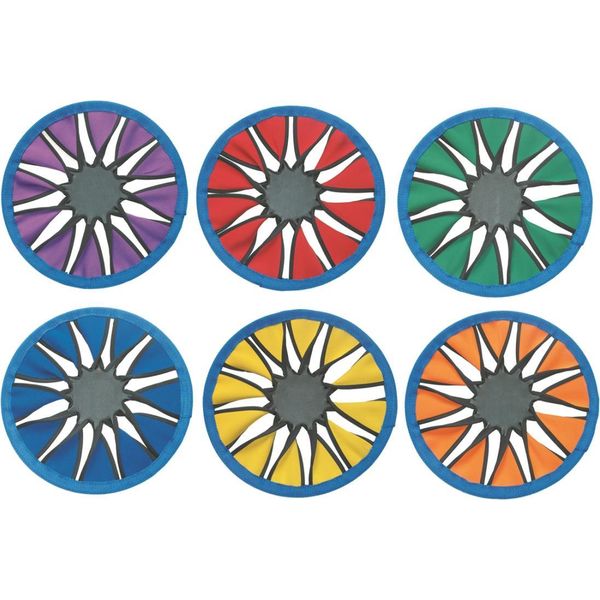 Set Di Frisbee Spordas Colorati - Dischi Da Lancio Resistenti Per Bambini-image