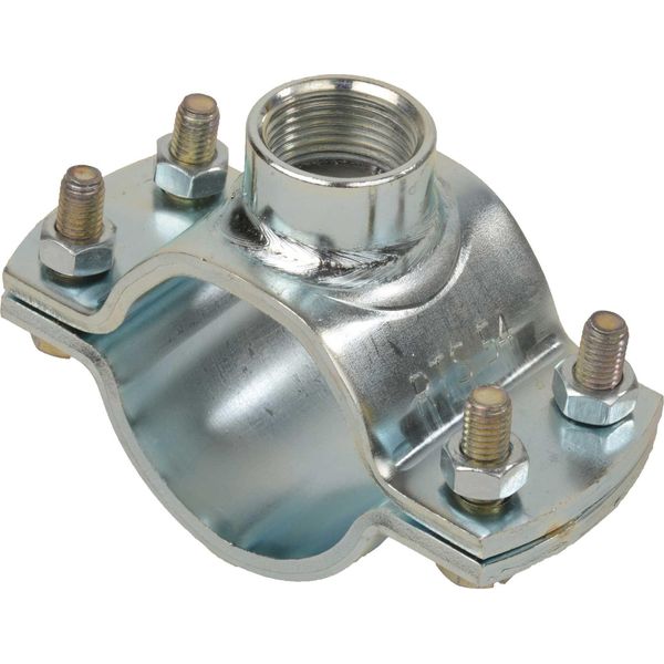 2 Pezzi - Morsetto A Punto Fisso 133 Mm Connessione 1" : 133 Mm X 1 Pollice Dimensioni: 133 Mm X 1 Pollice"-image
