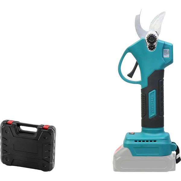 Potatore Elettrico, Potenza 800 W, Motore Brushless, Diametro Di Taglio 25 Mm, 2 * Batteria-image