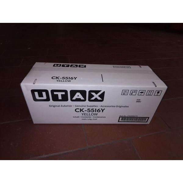 Utax CK-5516Y Cartuccia Toner 1T02Z6AUT0 Giallo 10.000 Pagine Per Utax 358Ci-image