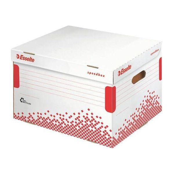 Esselte Leitz Speedbox - Rosso - Bianco - 500 G - 334 X 392 X 301 Mm-image