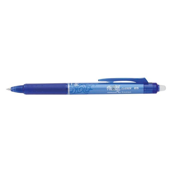 Pilot BLRT-FR5-L Rollerball Frixion Clicker - 0,3 Mm, Blu, Cancellabile-image