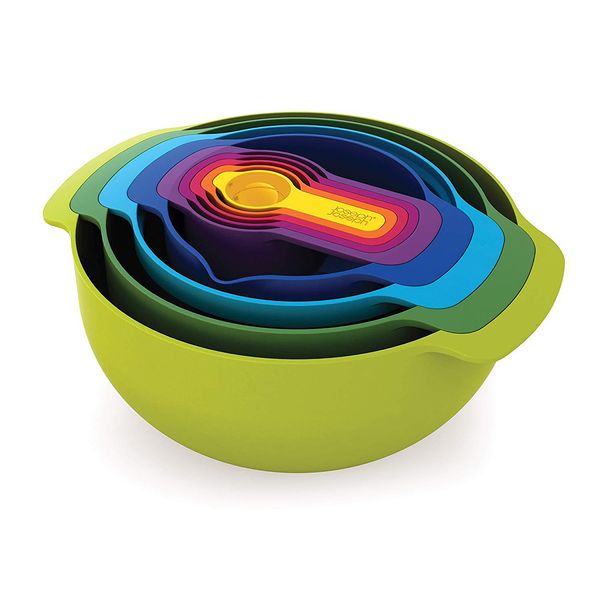 Joseph Joseph Nest 9 Plus Set Per La Preparazione Dei Cibi Da 9 Pezzi Multicolore-image
