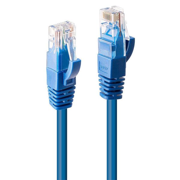 Lindy 48017 Cat6 U/Utp Kabel, Blau, 1.00M-image