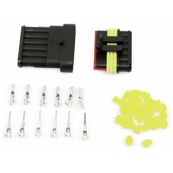 Set Di Connettori Impermeabili, IP65, A 6 Pin-image