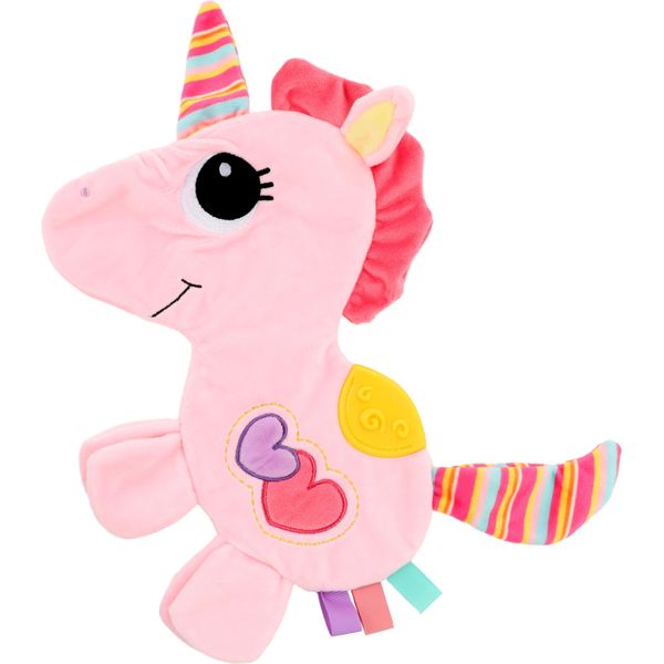 Unicorno 35 Cm Coperta Frusciante In Peluche Rosa-image