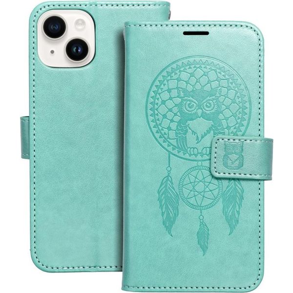 Sm Forcell Mezzo Book Case Iphone 14 Dreamcatcher GrüN-image
