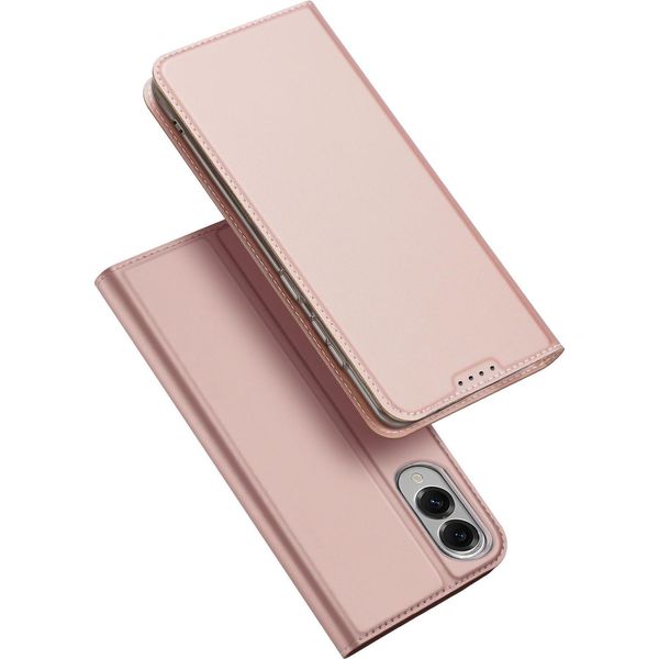 Custodia Per Cellulare Con Sportello Per Galaxy S25 Edge, Dux Ducis Skin Pro, Rosa-image