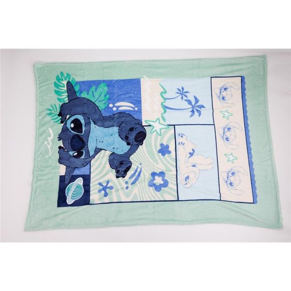 Coperta Di Flanella Lilo & Stitch Per Bambini E Adulti 110 X 150 Cm-image