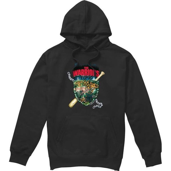 The Warriors - Felpa Con Cappuccio Da Uomo TV9006 (L) (Nero)-image