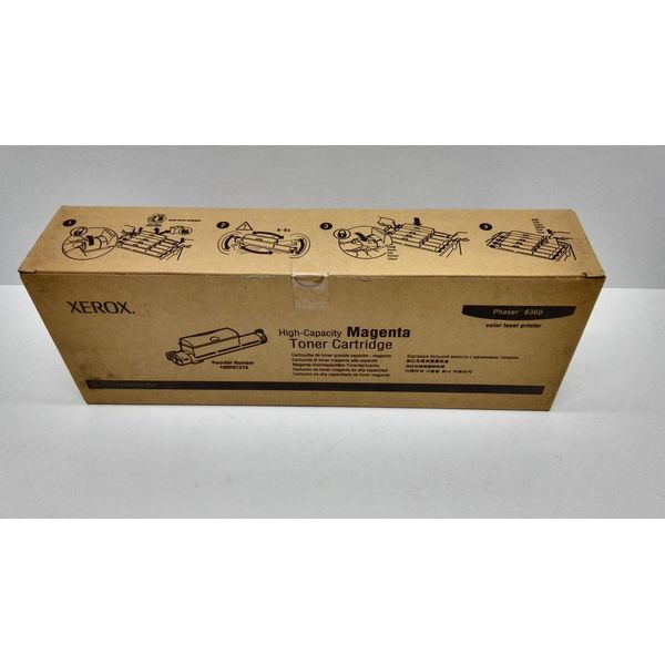 Xerox Toner Magenta Ad Alta Resa Per Phaser 6360 12000 Pagine (106R01219)-image