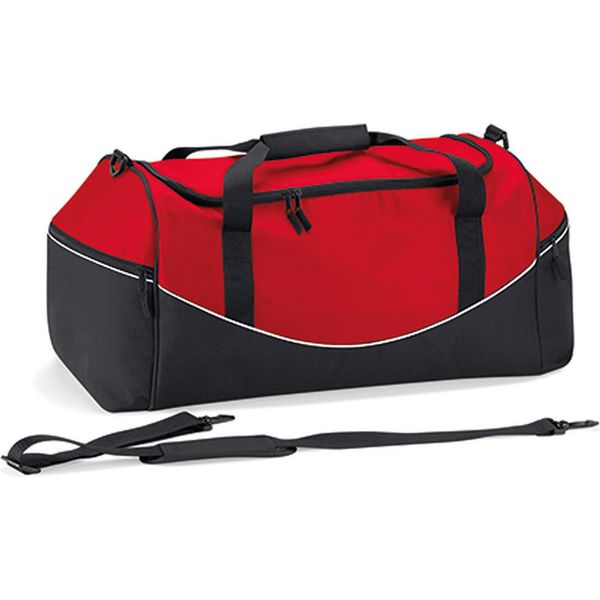 Quadra QS70 | Borsa Sportiva Teamwear Holdall | 62 X 30 X 30 Cm - Colore: Classic Red/Black/White - Dimensioni: 62 X 30 X 30 Cm-image